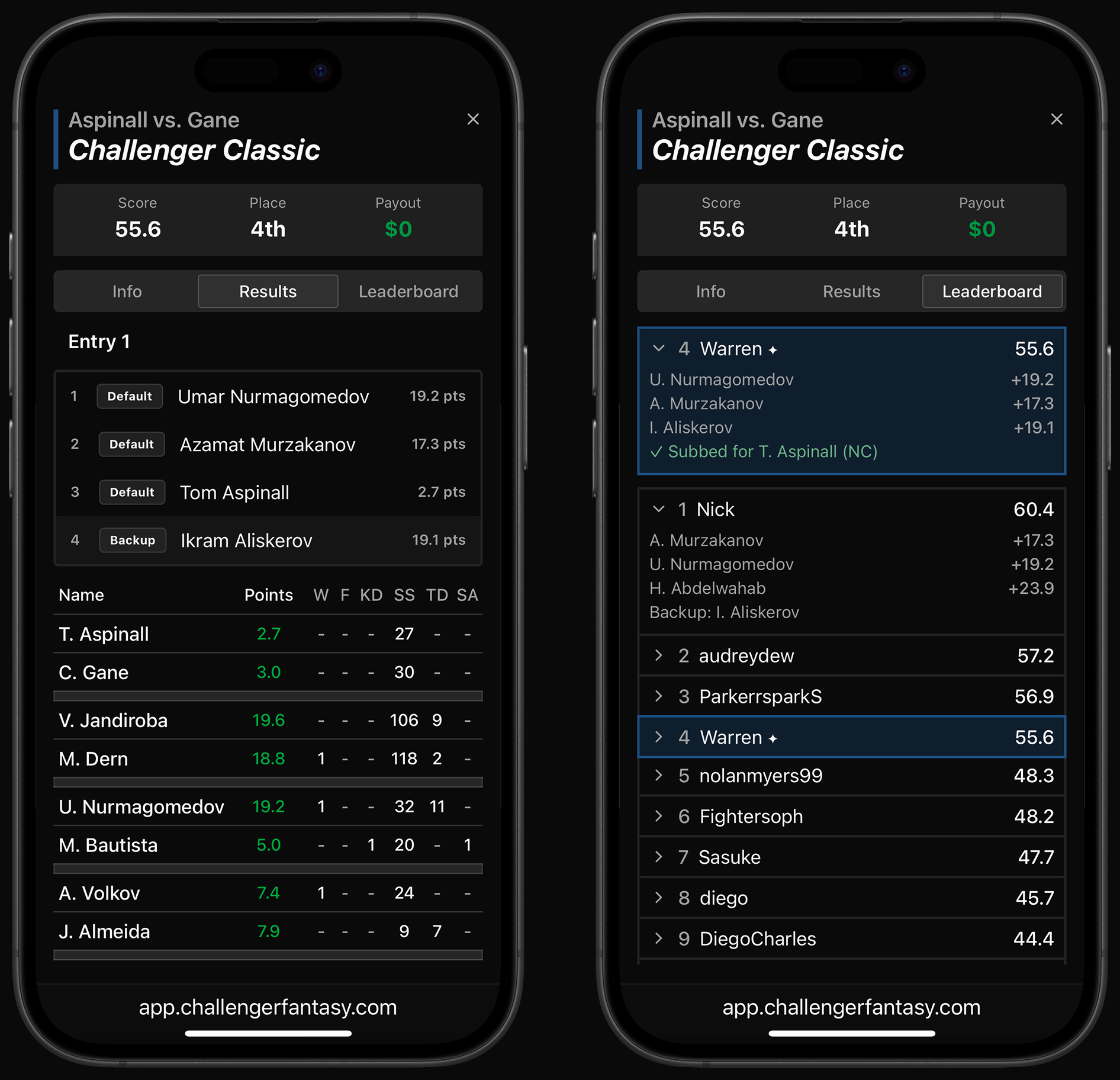 Hero section showing interface components